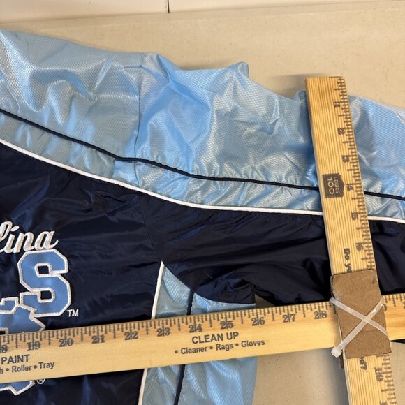 VTG G-III Carl Banks UNC North Carolina Tar Heels Pullover Warmup 90s Sz L  EUC - Picture 10 of 12
